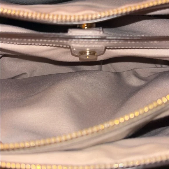 Coach Christie Carryall F36606 Leather Shoulder Bag with Gold Accents - Picture 12 of 13